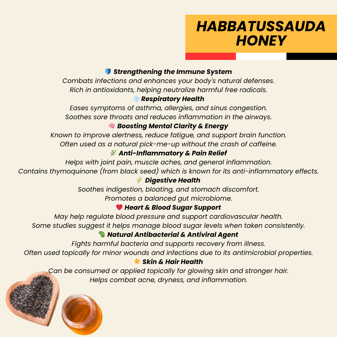 Habbatussauda Honey