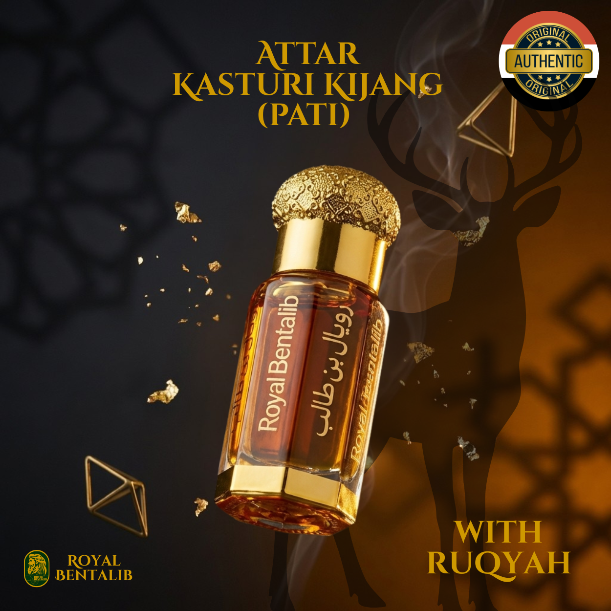 Attar Kasturi Kijang Asli (Ruqyah)