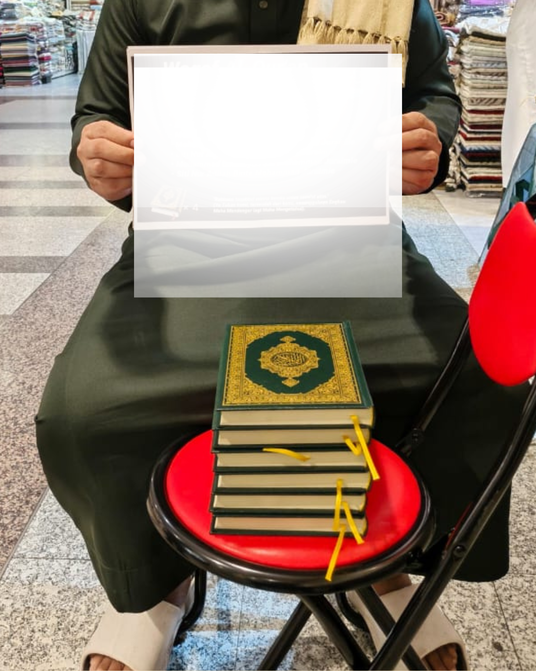 Wakaf Quran at Masjidil Haram