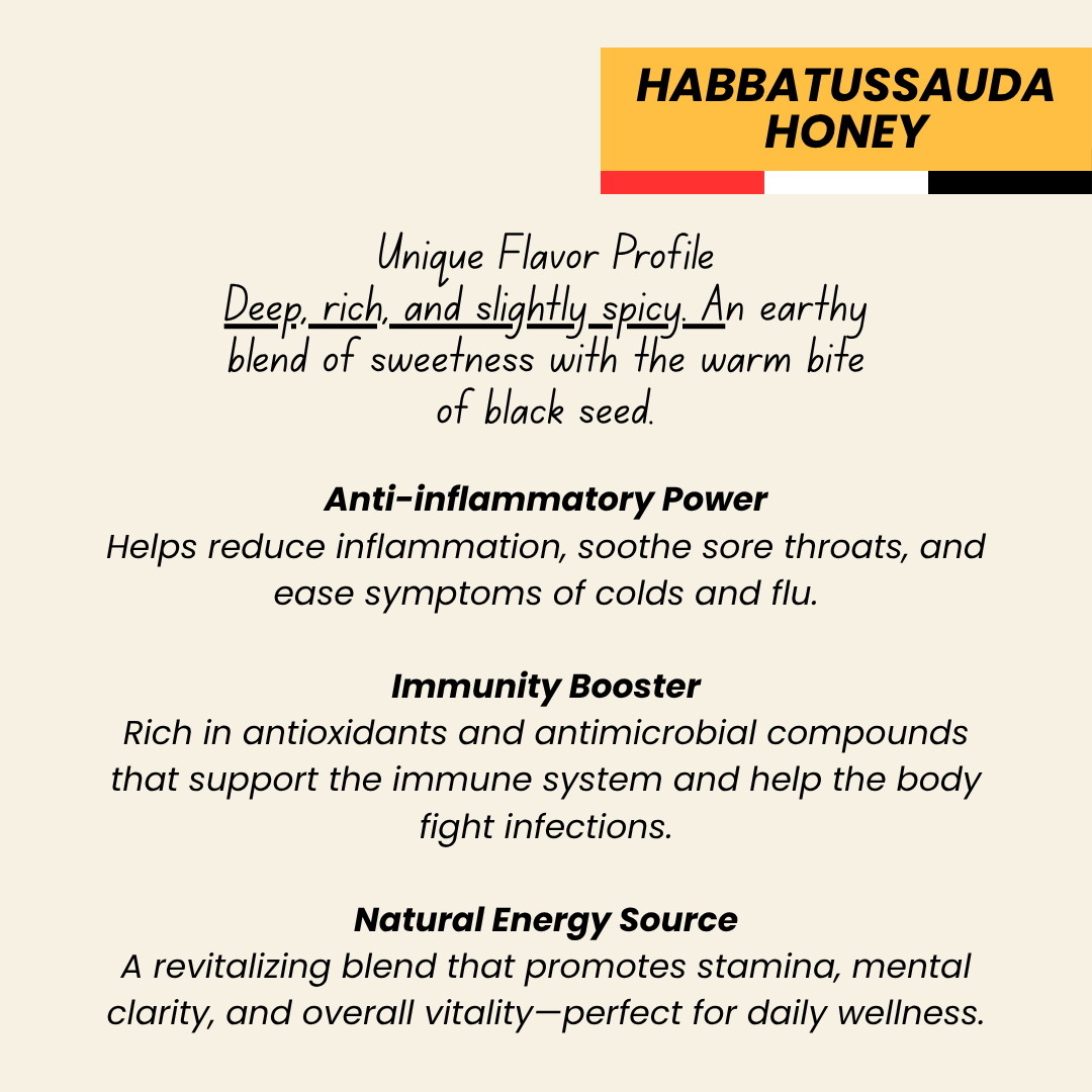 Habbatussauda Honey